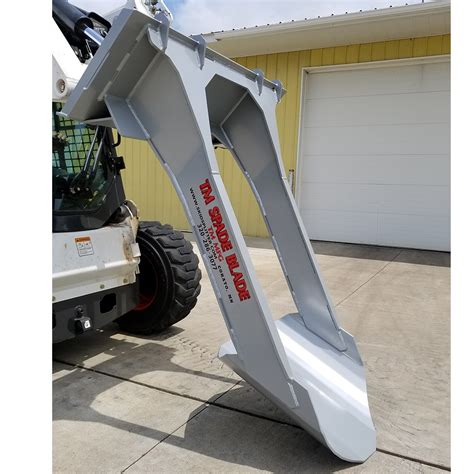 steer skid blade attachments|skid steer spade blade attachment.